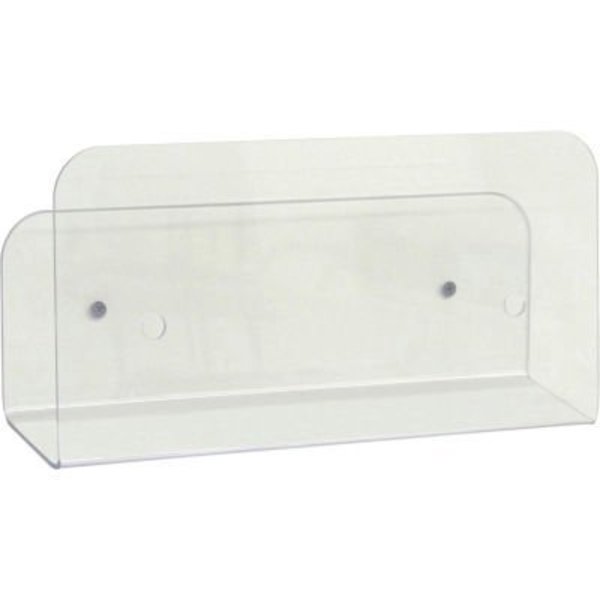 Omnimed Omnimed® Open Ended Wall Storage Pocket - 12"W x 3"D x 6"H, Clear 255750